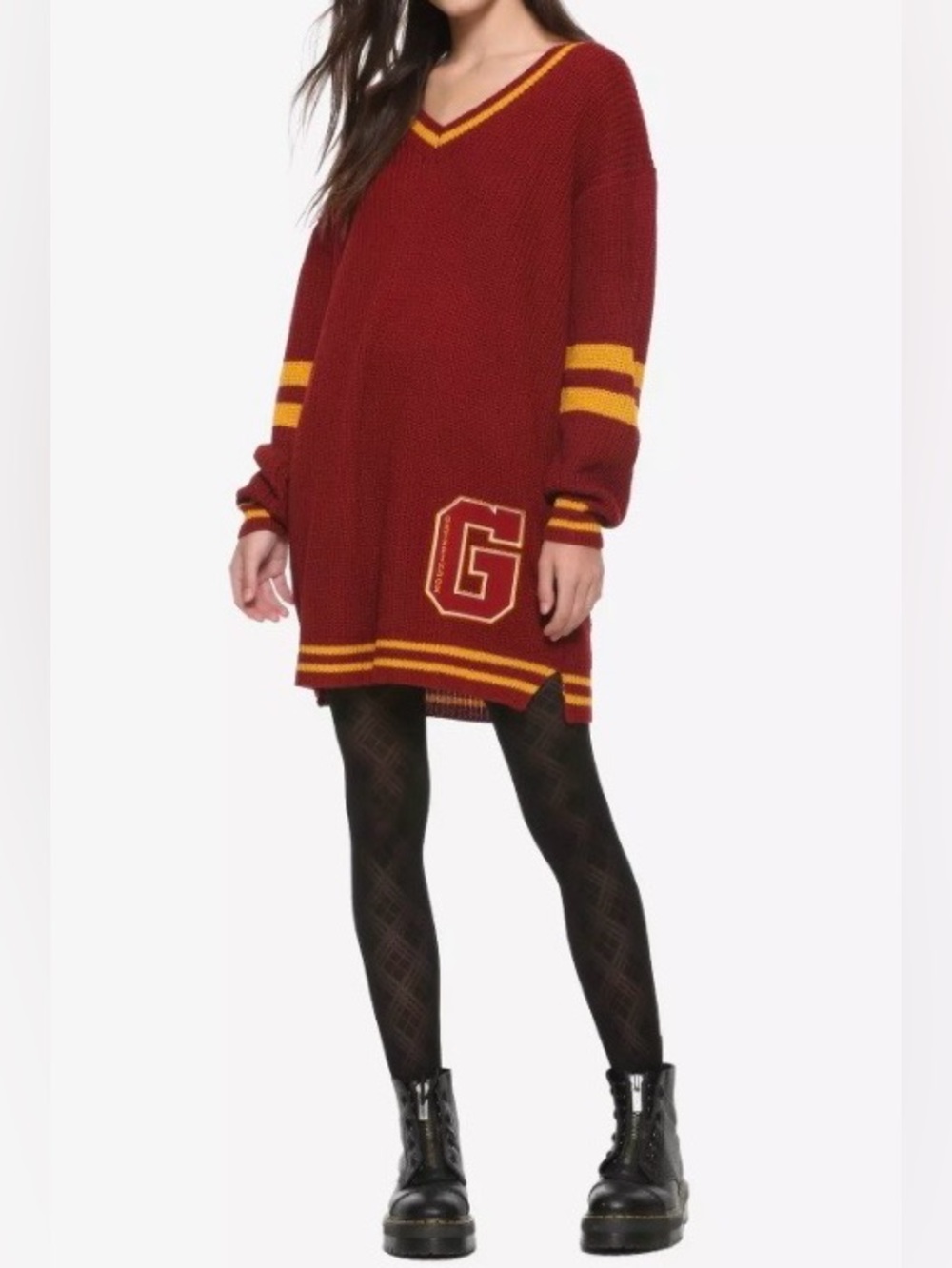 Harry Potter Gryffindor Sweater Dress M